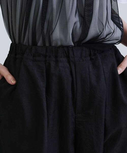 GALLEST / ギャレスト パンツ | ドレープサテンパンツ | 詳細14