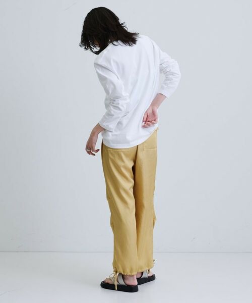 GALLEST / ギャレスト パンツ | ドレープサテンパンツ | 詳細2