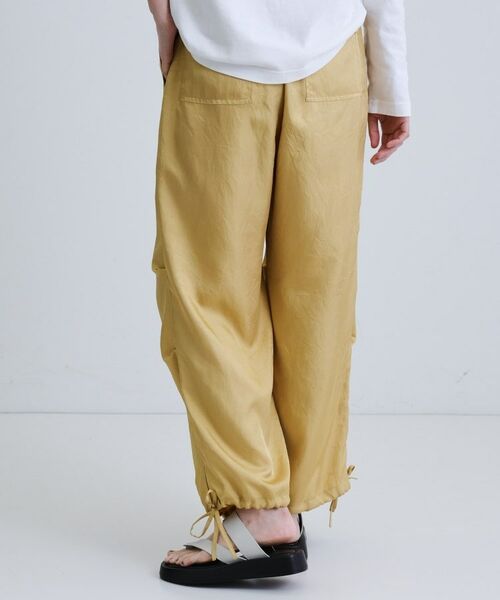 GALLEST / ギャレスト パンツ | ドレープサテンパンツ | 詳細4