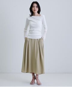 GALLEST / ギャレスト ロング・マキシ丈スカート | ドレープギャザースカート