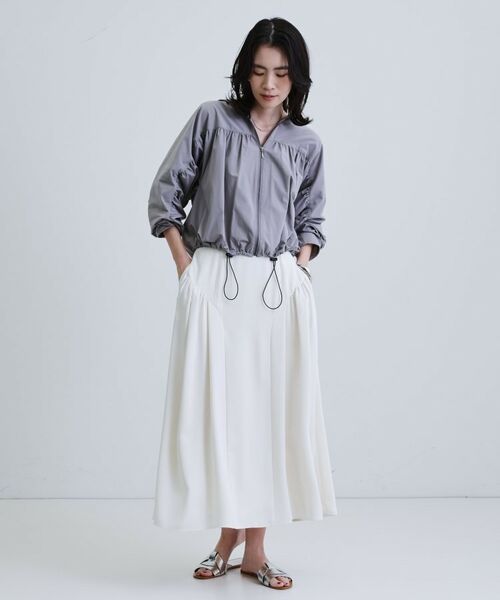 GALLEST / ギャレスト ロング・マキシ丈スカート | ドレープギャザースカート | 詳細1