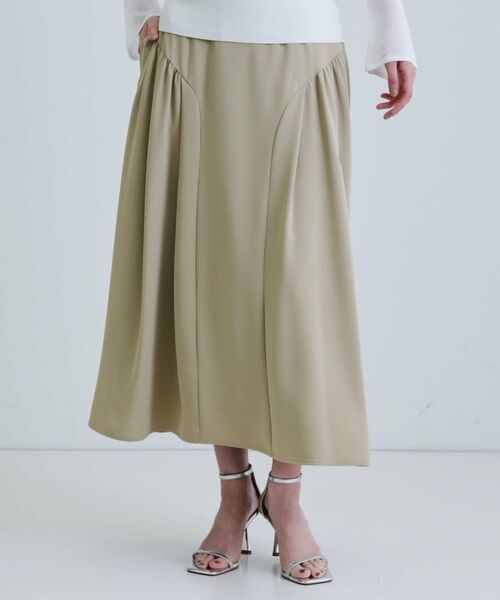 GALLEST / ギャレスト ロング・マキシ丈スカート | ドレープギャザースカート | 詳細16