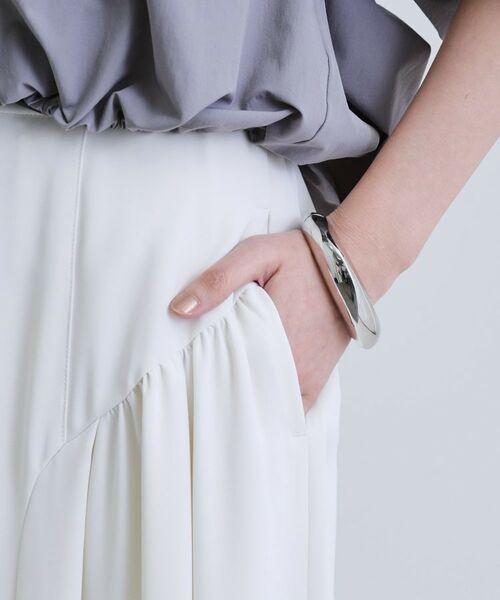 GALLEST / ギャレスト ロング・マキシ丈スカート | ドレープギャザースカート | 詳細5
