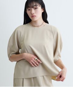 GALLEST / ギャレスト シャツ・ブラウス | 【セットアップ対応】バルーンスリーブブラウス【通勤・セレモニー】