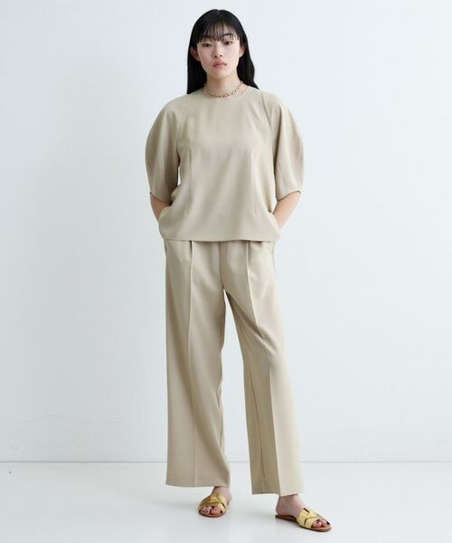 GALLEST / ギャレスト シャツ・ブラウス | 【セットアップ対応】バルーンスリーブブラウス【通勤・セレモニー】 | 詳細1