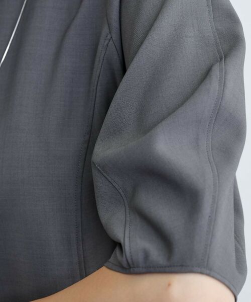 GALLEST / ギャレスト シャツ・ブラウス | 【セットアップ対応】バルーンスリーブブラウス【通勤・セレモニー】 | 詳細10