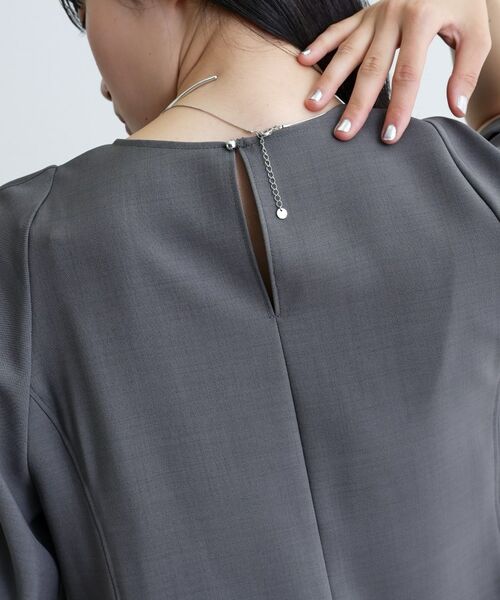 GALLEST / ギャレスト シャツ・ブラウス | 【セットアップ対応】バルーンスリーブブラウス【通勤・セレモニー】 | 詳細11