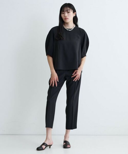 GALLEST / ギャレスト シャツ・ブラウス | 【セットアップ対応】バルーンスリーブブラウス【通勤・セレモニー】 | 詳細12