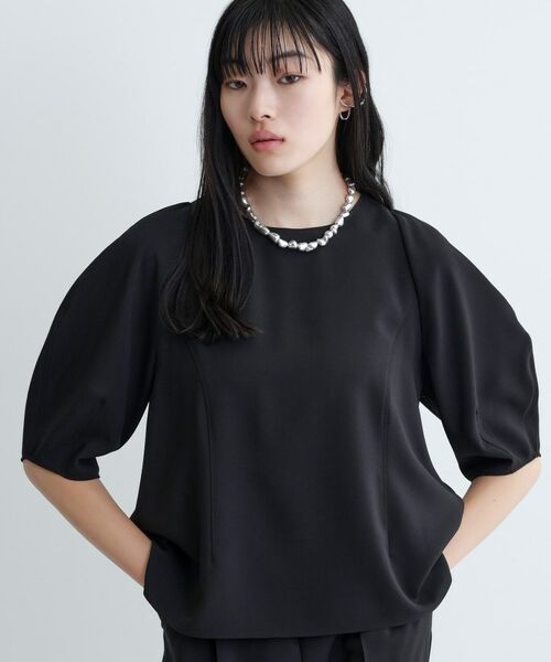 GALLEST / ギャレスト シャツ・ブラウス | 【セットアップ対応】バルーンスリーブブラウス【通勤・セレモニー】 | 詳細13