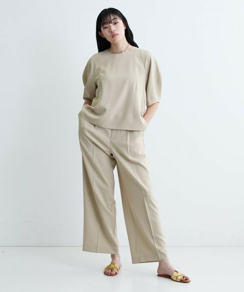 GALLEST / ギャレスト シャツ・ブラウス | 【セットアップ対応】バルーンスリーブブラウス【通勤・セレモニー】 | 詳細2