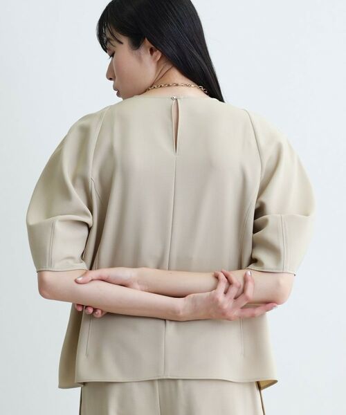 GALLEST / ギャレスト シャツ・ブラウス | 【セットアップ対応】バルーンスリーブブラウス【通勤・セレモニー】 | 詳細4