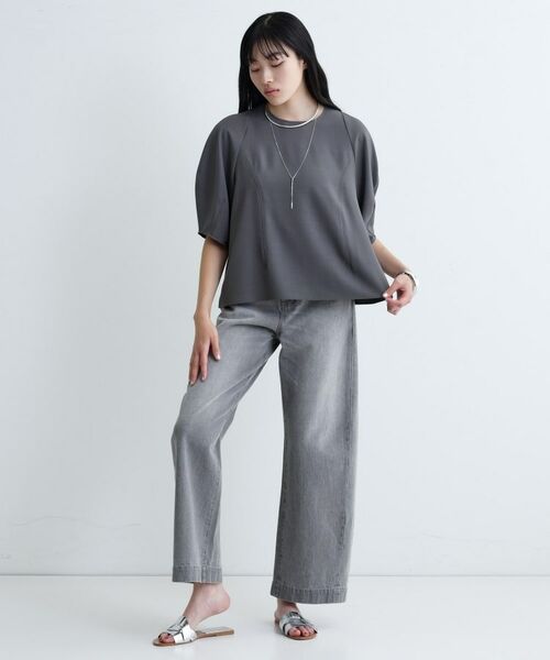 GALLEST / ギャレスト シャツ・ブラウス | 【セットアップ対応】バルーンスリーブブラウス【通勤・セレモニー】 | 詳細7