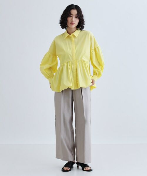GALLEST / ギャレスト シャツ・ブラウス | バルーンペプラムブラウス | 詳細12