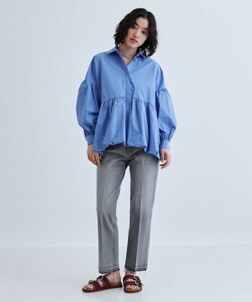 GALLEST / ギャレスト シャツ・ブラウス | バルーンペプラムブラウス | 詳細16