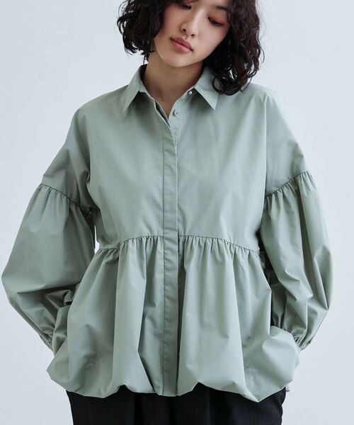 GALLEST / ギャレスト シャツ・ブラウス | バルーンペプラムブラウス | 詳細2