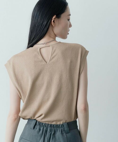 GALLEST / ギャレスト カットソー | 【再入荷】バックシャンノースリTシャツ | 詳細1