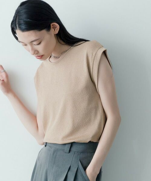 GALLEST / ギャレスト カットソー | 【再入荷】バックシャンノースリTシャツ | 詳細10