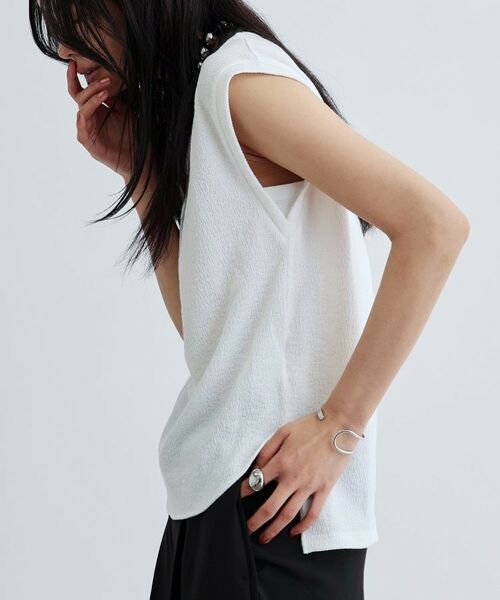 GALLEST / ギャレスト カットソー | 【再入荷】バックシャンノースリTシャツ | 詳細24