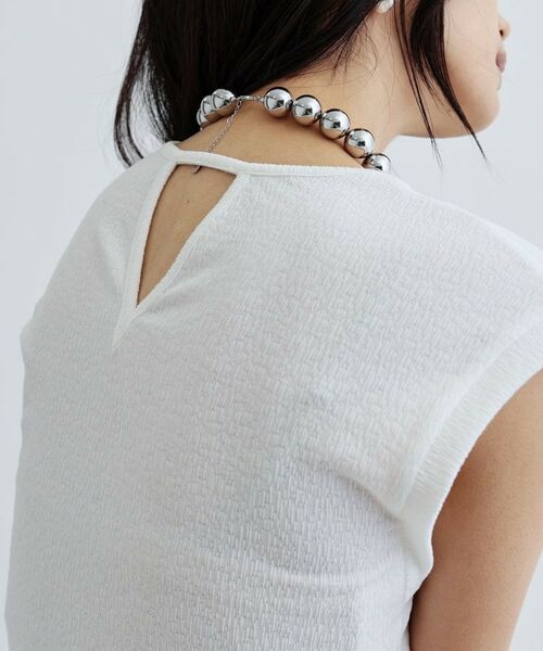 GALLEST / ギャレスト カットソー | 【再入荷】バックシャンノースリTシャツ | 詳細26