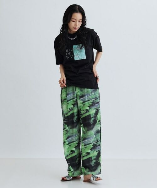 GALLEST / ギャレスト Tシャツ | ILLUSION of WATER プリントTシャツ | 詳細1