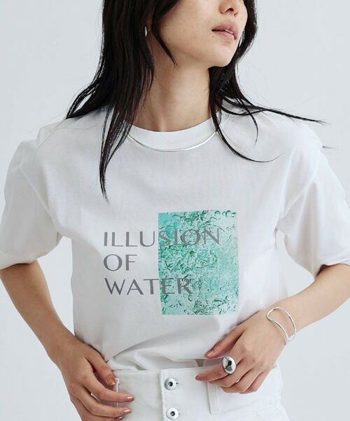 GALLEST / ギャレスト Tシャツ | ILLUSION of WATER プリントTシャツ | 詳細11