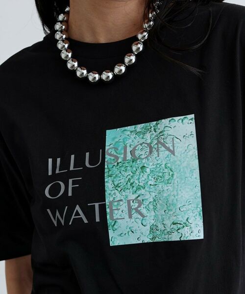 GALLEST / ギャレスト Tシャツ | ILLUSION of WATER プリントTシャツ | 詳細4