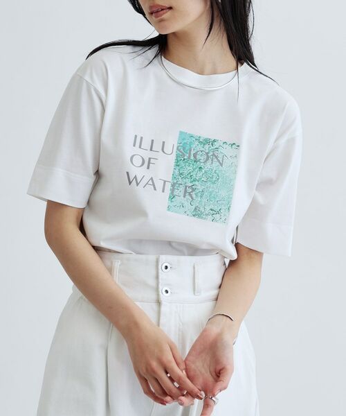 GALLEST / ギャレスト Tシャツ | ILLUSION of WATER プリントTシャツ | 詳細9