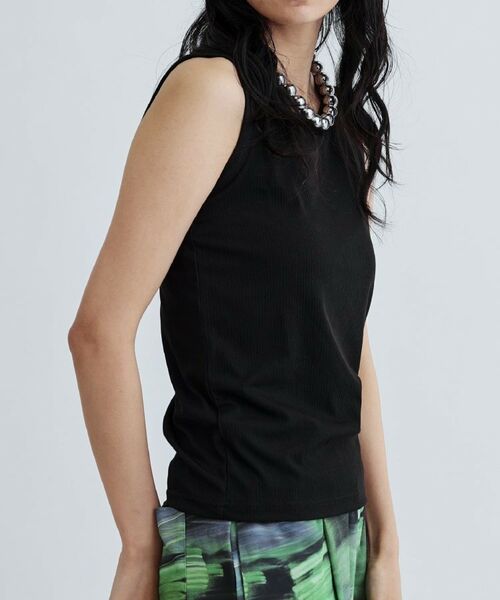 GALLEST / ギャレスト キャミソール・チューブトップ | 【再入荷】ランダムリブタンクトップ | 詳細3