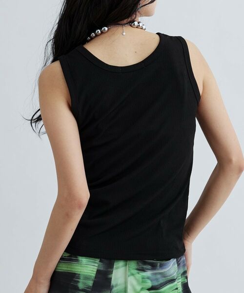 GALLEST / ギャレスト キャミソール・チューブトップ | 【再入荷】ランダムリブタンクトップ | 詳細4