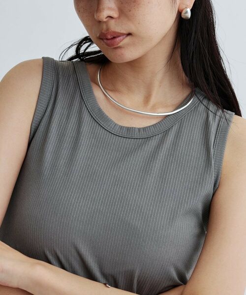 GALLEST / ギャレスト キャミソール・チューブトップ | 【再入荷】ランダムリブタンクトップ | 詳細9