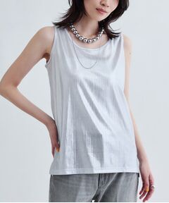 GALLEST / ギャレスト キャミソール・チューブトップ | 【再入荷】箔プリントタンクトップ