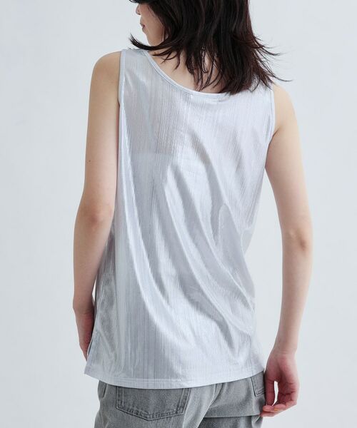 GALLEST / ギャレスト キャミソール・チューブトップ | 【再入荷】箔プリントタンクトップ | 詳細3