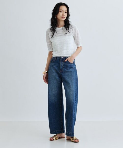 GALLEST / ギャレスト ニット・セーター | ハーフスリーブシアーニット | 詳細1