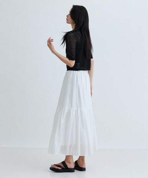 GALLEST / ギャレスト ニット・セーター | ハーフスリーブシアーニット | 詳細7