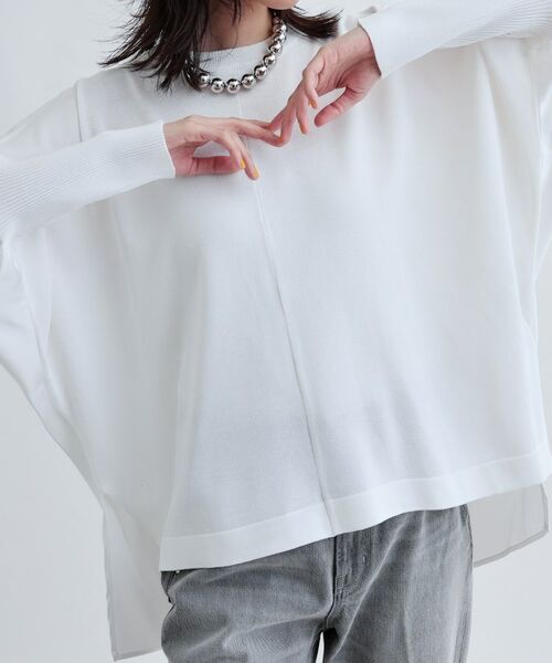 GALLEST / ギャレスト ニット・セーター | サテンバックドルマンニット | 詳細11