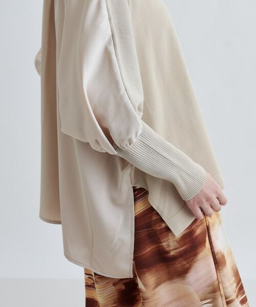 GALLEST / ギャレスト ニット・セーター | サテンバックドルマンニット | 詳細6