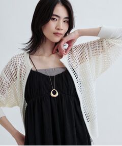 GALLEST / ギャレスト カーディガン・ボレロ | 透かし編みニットカーディガン