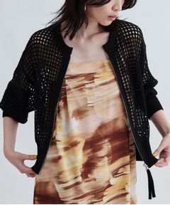 GALLEST / ギャレスト カーディガン・ボレロ | 透かし編みニットカーディガン