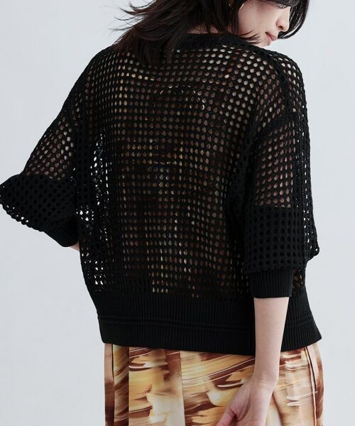 GALLEST / ギャレスト カーディガン・ボレロ | 透かし編みニットカーディガン | 詳細12
