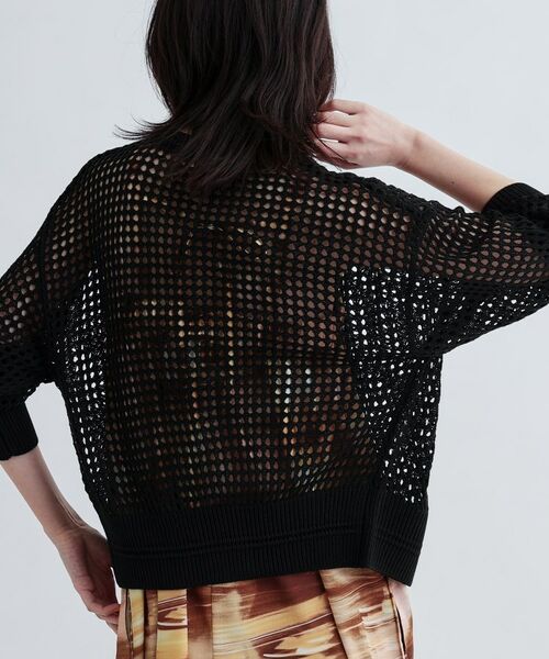 GALLEST / ギャレスト カーディガン・ボレロ | 透かし編みニットカーディガン | 詳細13