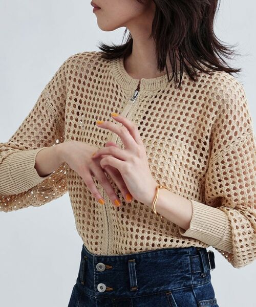 GALLEST / ギャレスト カーディガン・ボレロ | 透かし編みニットカーディガン | 詳細8