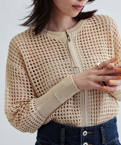 GALLEST / ギャレスト カーディガン・ボレロ | 透かし編みニットカーディガン | 詳細9