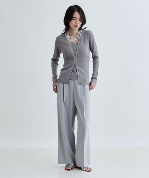 GALLEST / ギャレスト カーディガン・ボレロ | ナローリブカーディガン | 詳細7