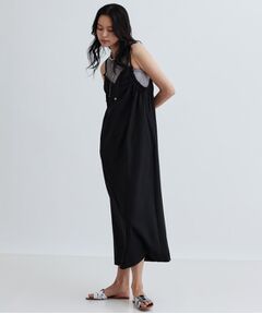 GALLEST / ギャレスト ロング・マキシ丈ワンピース | ギャザーストラップワンピース