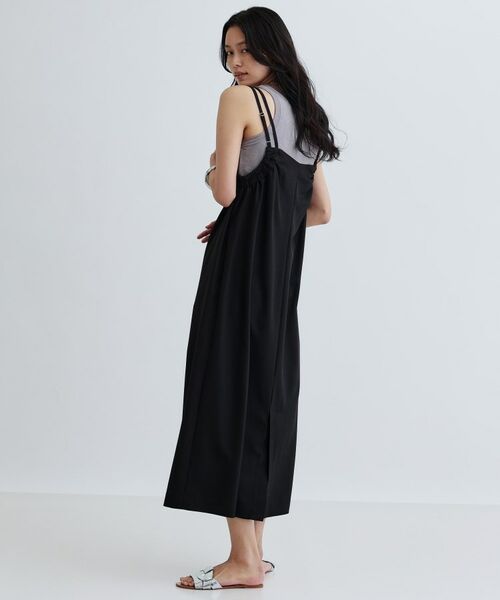 GALLEST / ギャレスト ロング・マキシ丈ワンピース | ギャザーストラップワンピース | 詳細9