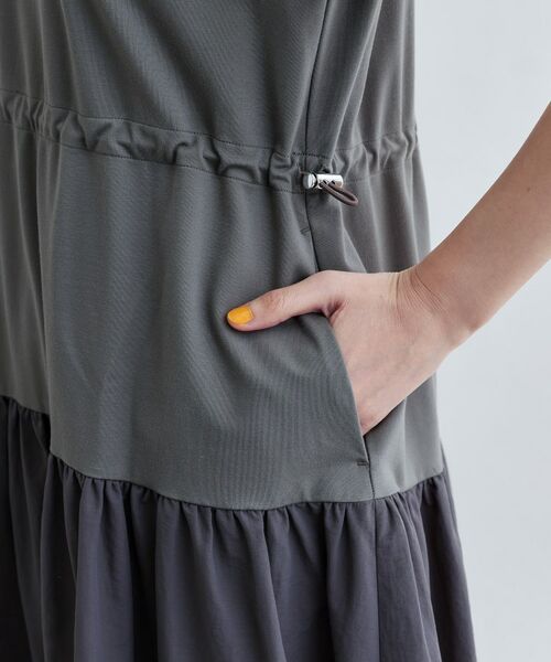 GALLEST / ギャレスト ロング・マキシ丈ワンピース | ロング丈ジャージワンピース | 詳細4