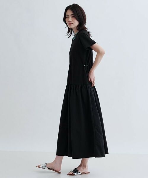 ロング丈ジャージワンピース （ロング・マキシ丈ワンピース