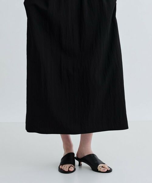 GALLEST / ギャレスト ロング・マキシ丈ワンピース | ソフトチュールスリーブ切替ワンピース | 詳細10