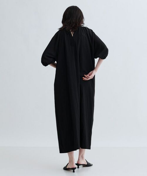 GALLEST / ギャレスト ロング・マキシ丈ワンピース | ソフトチュールスリーブ切替ワンピース | 詳細7