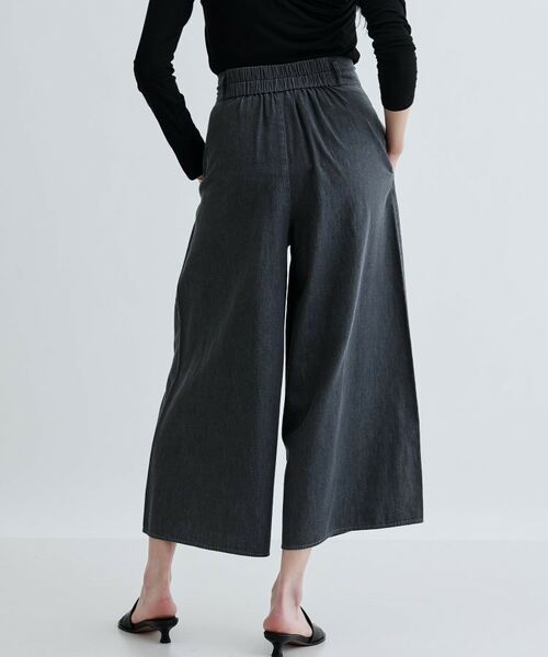 GALLEST / ギャレスト ショート・ハーフ・半端丈パンツ | 【セットアップ可能】ダンガリータックフレアパンツ | 詳細10